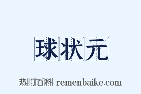 球状元是什么意思的图片